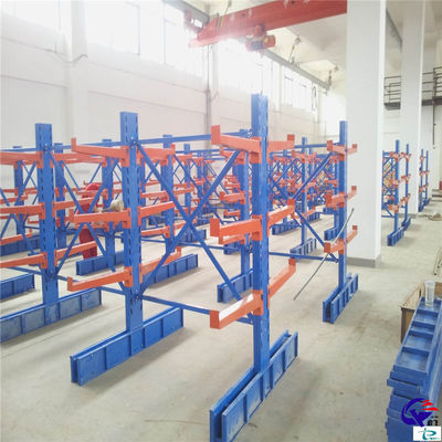 Versatile Steel Cantilever Warehouse Racking For Heavy Duty Long Pipe Storage