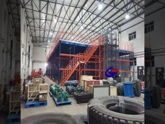 Dostosowywalny system platformy mezzanine z powłoką Q235B